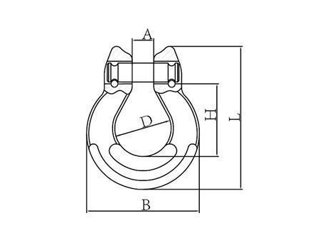 G80 Alloy Steel Omega Link