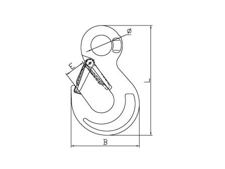 G80 Eye Sling Hook New Type A-327