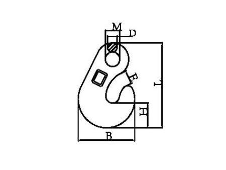 Heavy Winch Hook