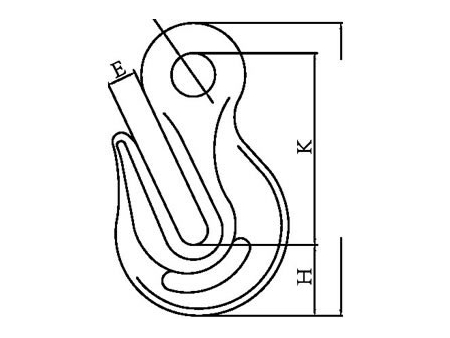 G80 U.S. Type Eye Grab Hook