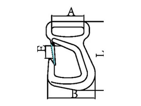 G80 Eye Webbing Sling Hook