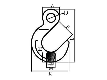 G80 Eye Foundry Hook