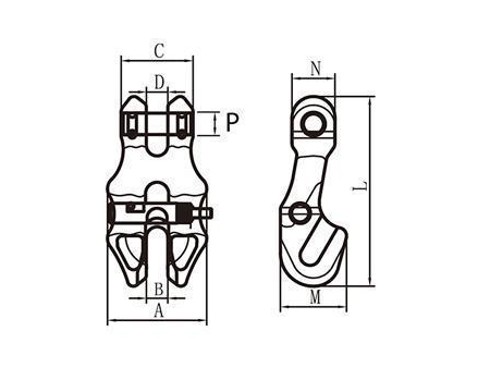 Alloy Steel Clevis Clutch