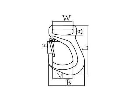 Alloy Steel Lifting Sling Hook