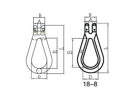 Alloy Steel Clevis Lug Link