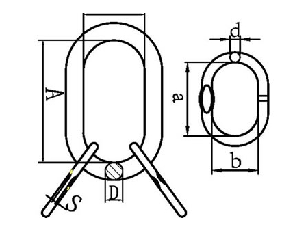 European Type G80 Master Link Assembly