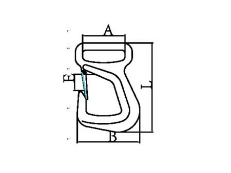 80 Eye Webbing Sling Hook