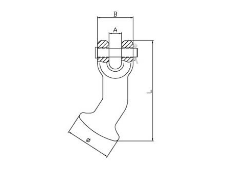 G80 Clevis Elephant Foot