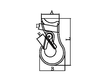 G80 Sliding Eye Choke Hook