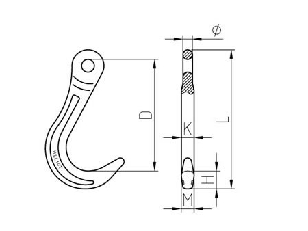 Hydraulic Support Hook