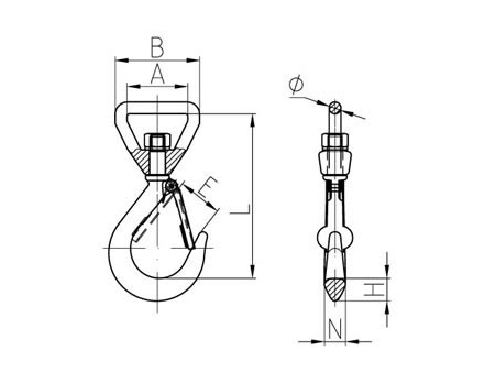 Swivel Belt Sling Hook