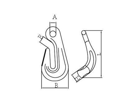 Alloy Steel Eye Bend Lifting Hook