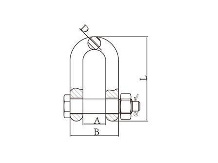 G80 Alloy Steel Shackles