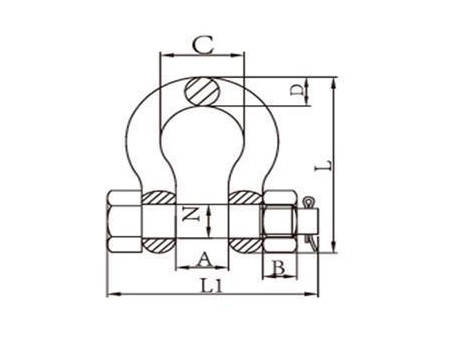 G8 Alloy Steel Shackles