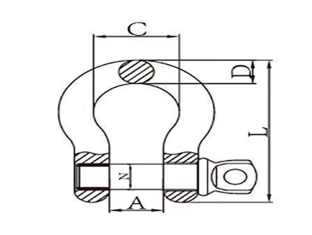 G8 Alloy Steel Shackles