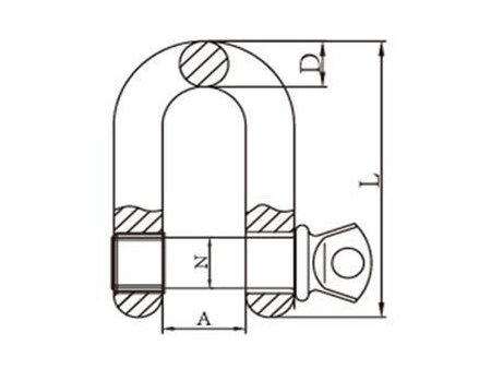 G8 Alloy Steel Shackles