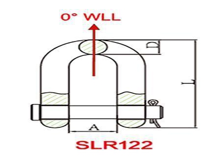 Round Pin Anchor Shackle