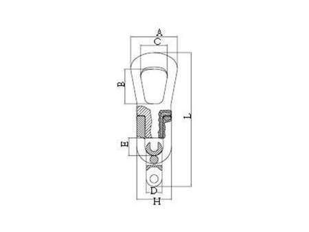 Alloy Steel Concrete Lifting Clutch