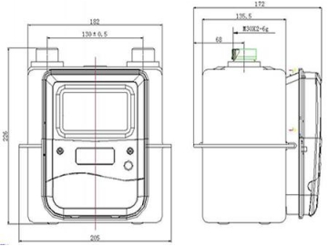 ZG-D-W Wireless Smart Gas Meter