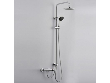 Chrome Thermostatic Mixer Shower Valve (for 4 Inch Handheld Shower System)