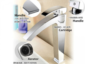 Exposed Basin Mixer, HP6640A