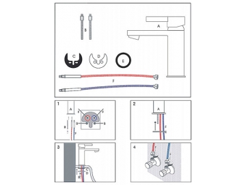 Exposed Basin Mixer, FL6040