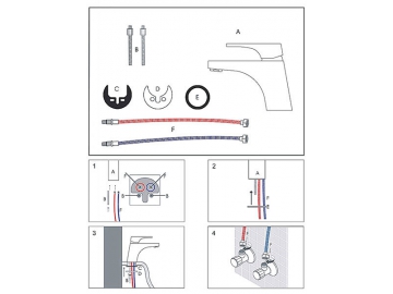 Exposed Basin Mixer, FL3270