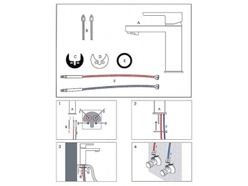 Exposed Basin Mixer, FL6320