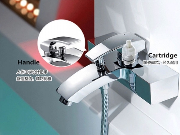 Exposed Bath Shower Mixer, HP6642