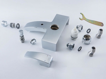 Exposed Bath Shower Mixer, HP6642