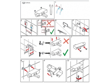 Exposed Bath Shower Mixer, HL6932