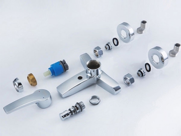 Exposed Bath Shower Mixer, FB6412