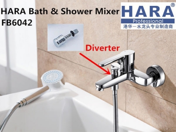 Exposed Bath Shower Mixer, FB6402