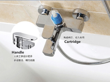 Exposed Bath Shower Mixer, FB6322