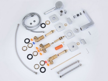 Deck Mounted Bath Shower Mixer, FB6062