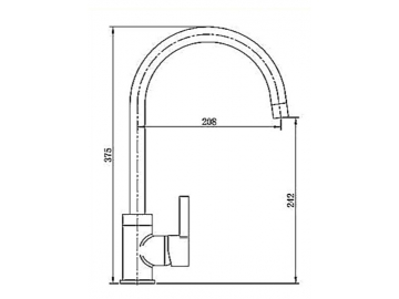Kitchen Faucet, FL6844