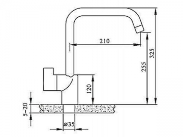Kitchen Faucet, HA6134
