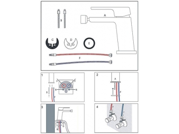 Bidet Mixer, FL6331