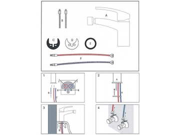 Bidet Mixer, FL6411