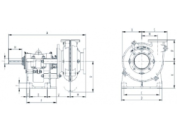 ZL Series Light Duty Sludge and Slurry Pump