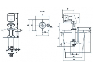 ZV Series Vertical Sump and Slurry Pump