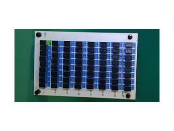 Plug-in type Fiber Optic Beam Splitter