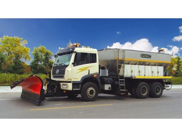 Stainless Steel Salt Spreader Truck