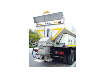 Stainless Steel Salt Spreader Truck