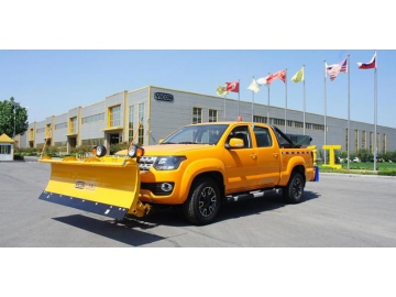 Snow Plow Pickup Truck