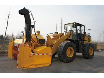 Wheel Loader Driven Snow Blower