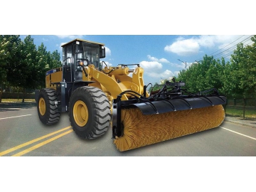 Wheel Loader Snow Broom