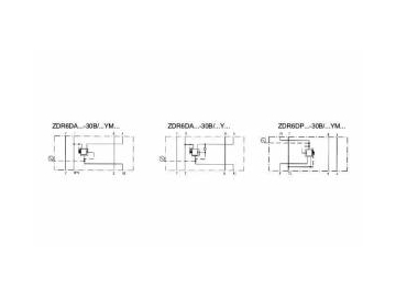 Direct Operated Hydraulic Pressure Reducing Valve, Sandwich Plate type