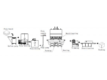 Wheat Straw Pulp Molding Machine