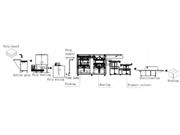 Pulp Cup Forming Machine